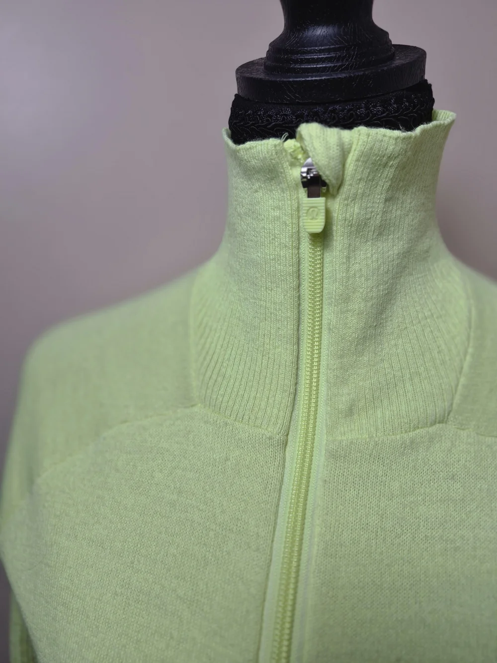 Lululemon Sweat Success Run  Knit Jacket  Florid Flash / Neon